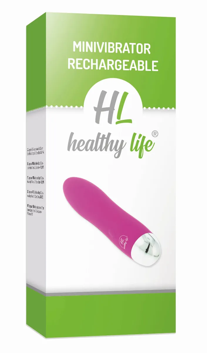 Healthy life Minivibrator Rechargeable pink 