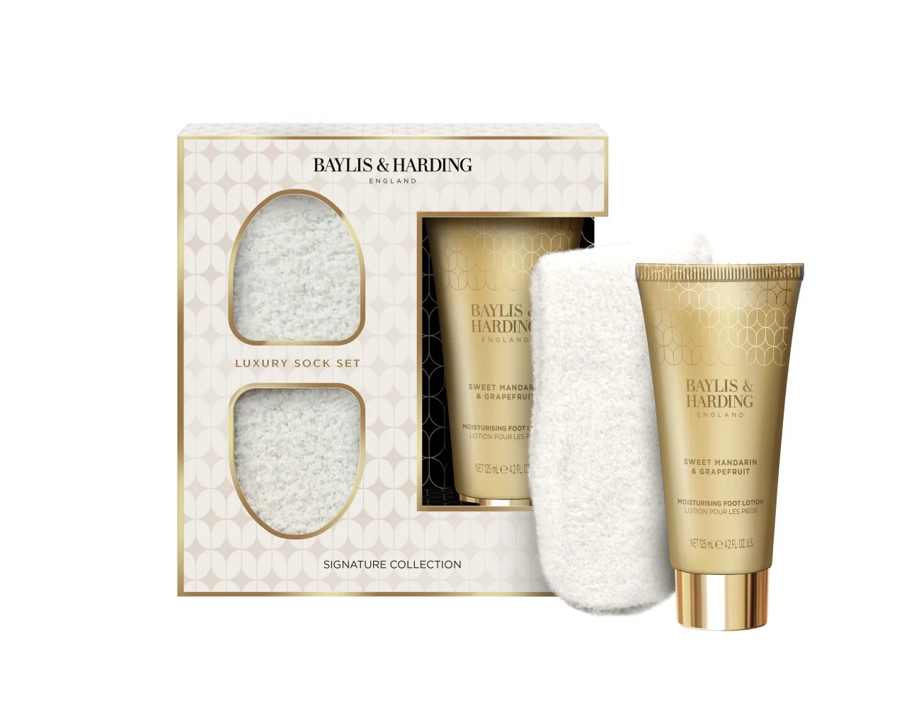 Baylis & Harding Sada péče o nohy Mandarinka & Grapefruit 2 ks