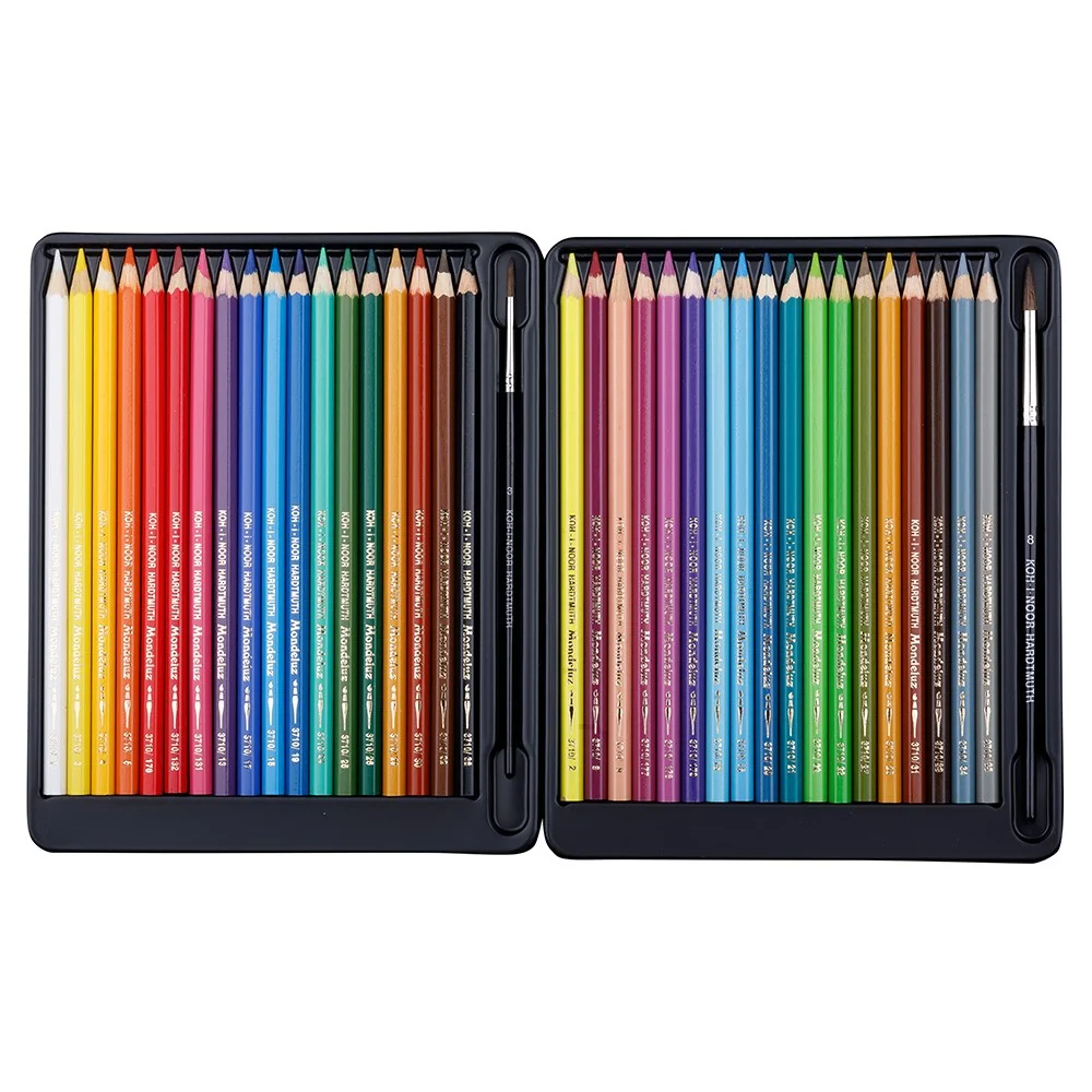KOH-I-NOOR MONDELUZ 3712/36 - akvarelové pastelky - 36 ks