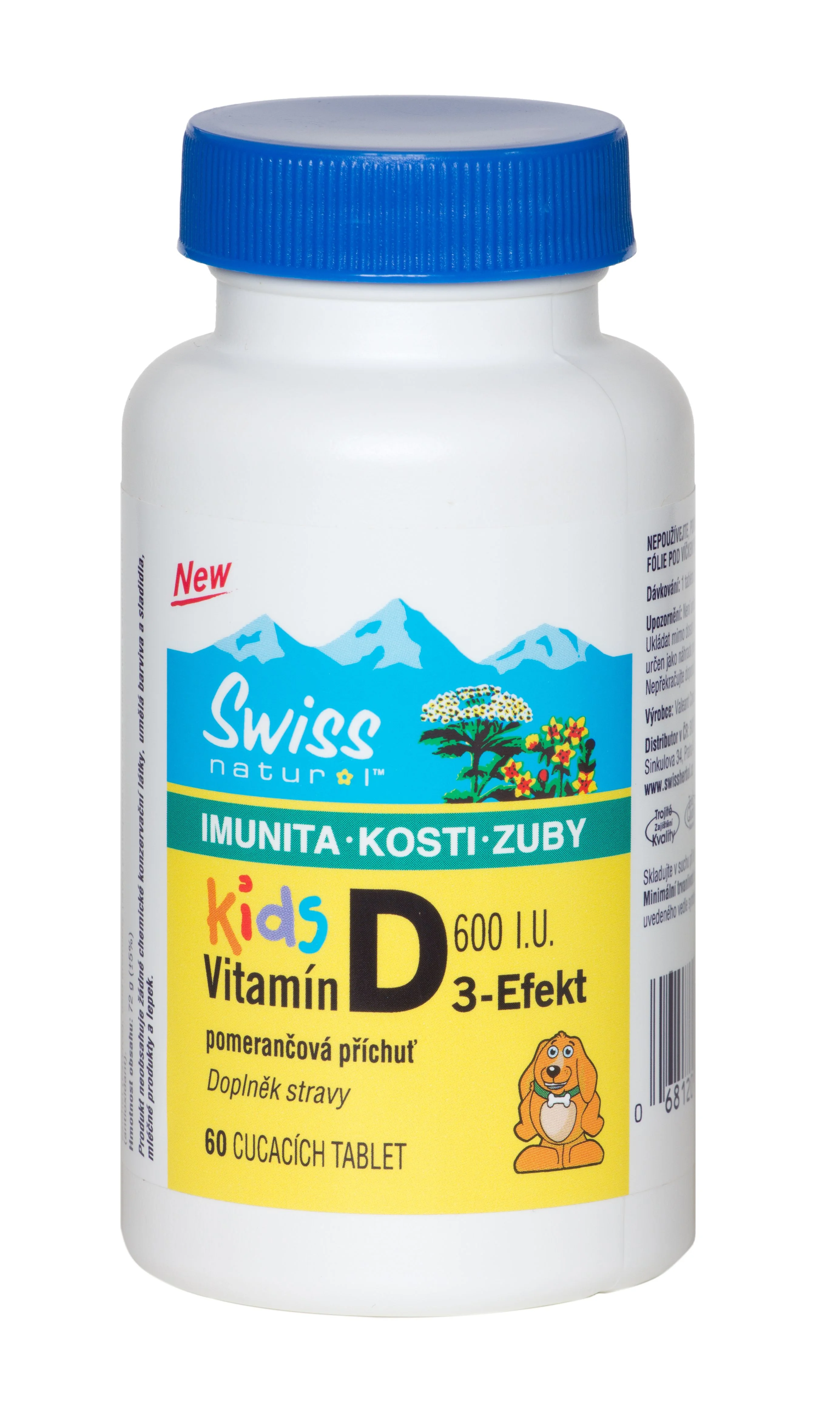 Swiss Vitamin D3-Efekt Kids 60 tablet