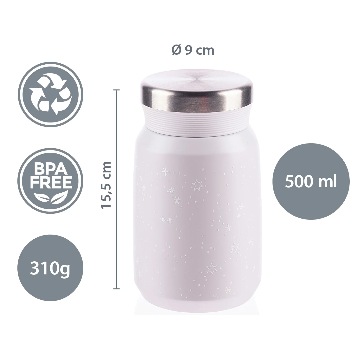 Zopa Termoska na jídlo 500 ml, Safari 4 