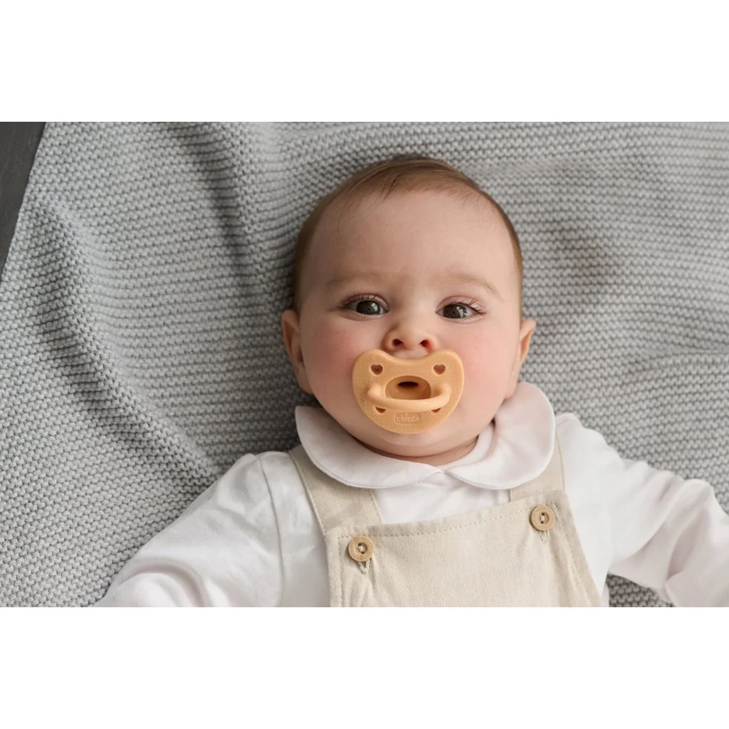 Chicco Dudlík Physio Luxe 2-6m orange, 1ks