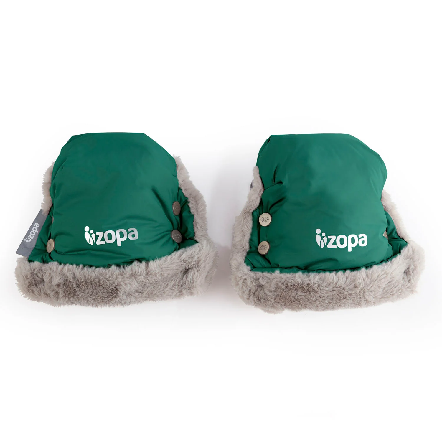 Zopa Zimní rukavice Fluffy, Zelená 4