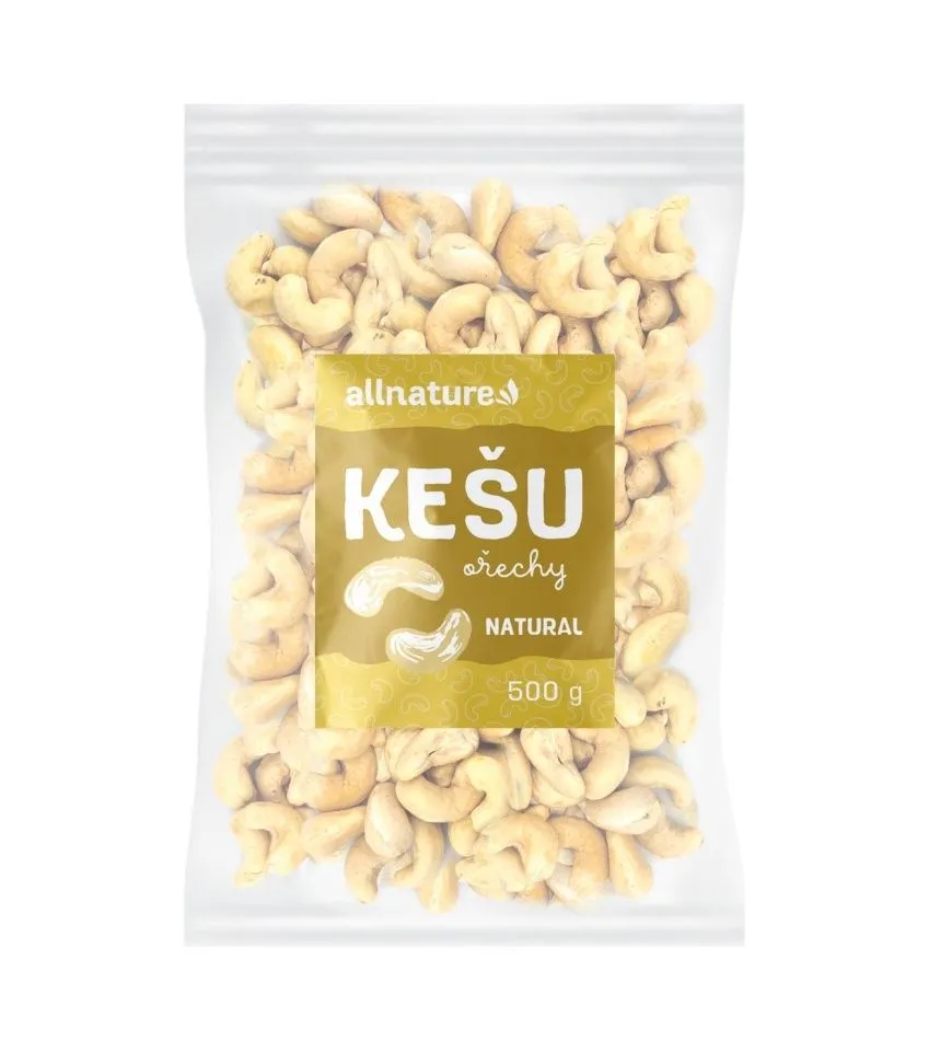 Allnature Kešu jádra 500 g