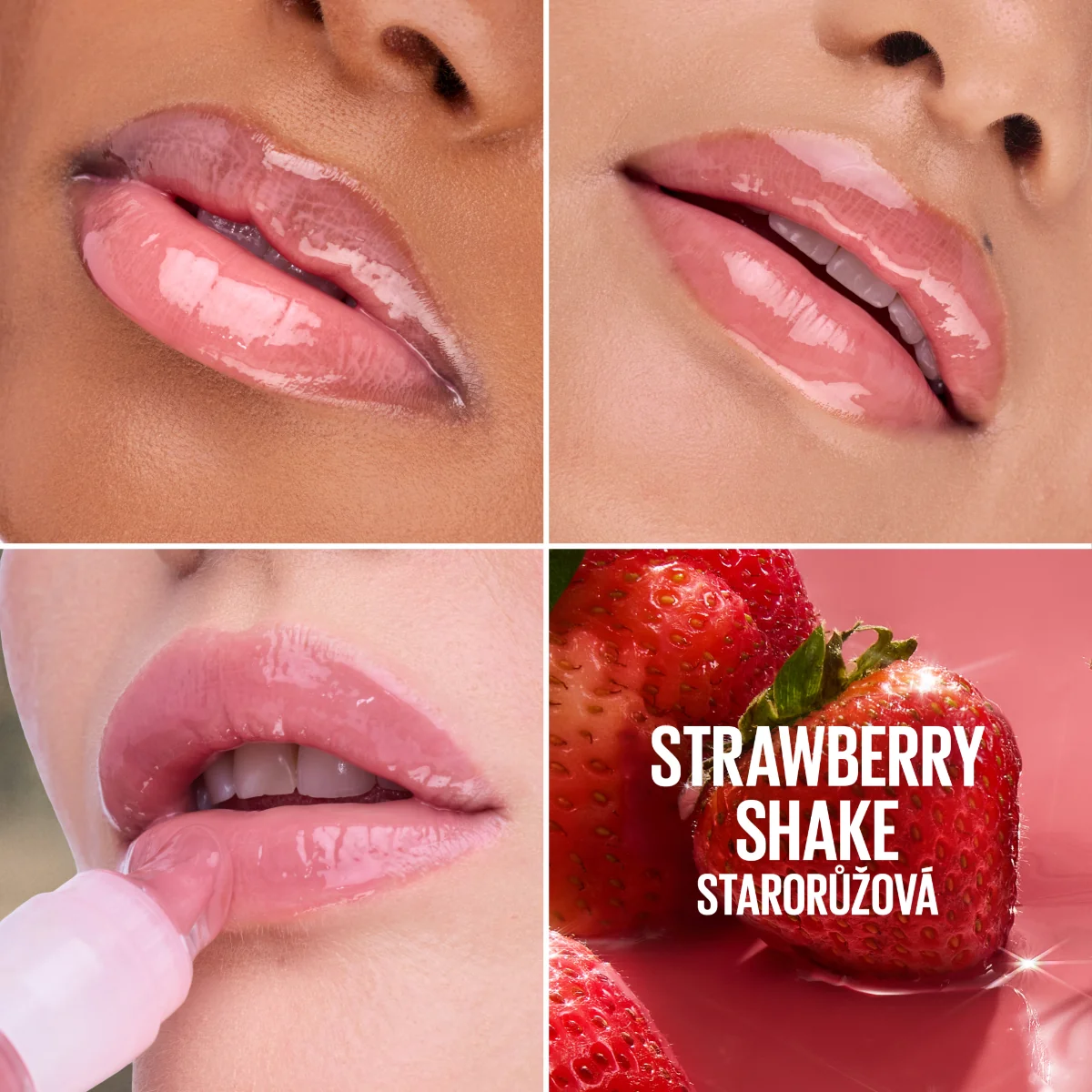 Maybelline Lip Lifter 006 Strawberry Shake gel na rty 6,6 ml