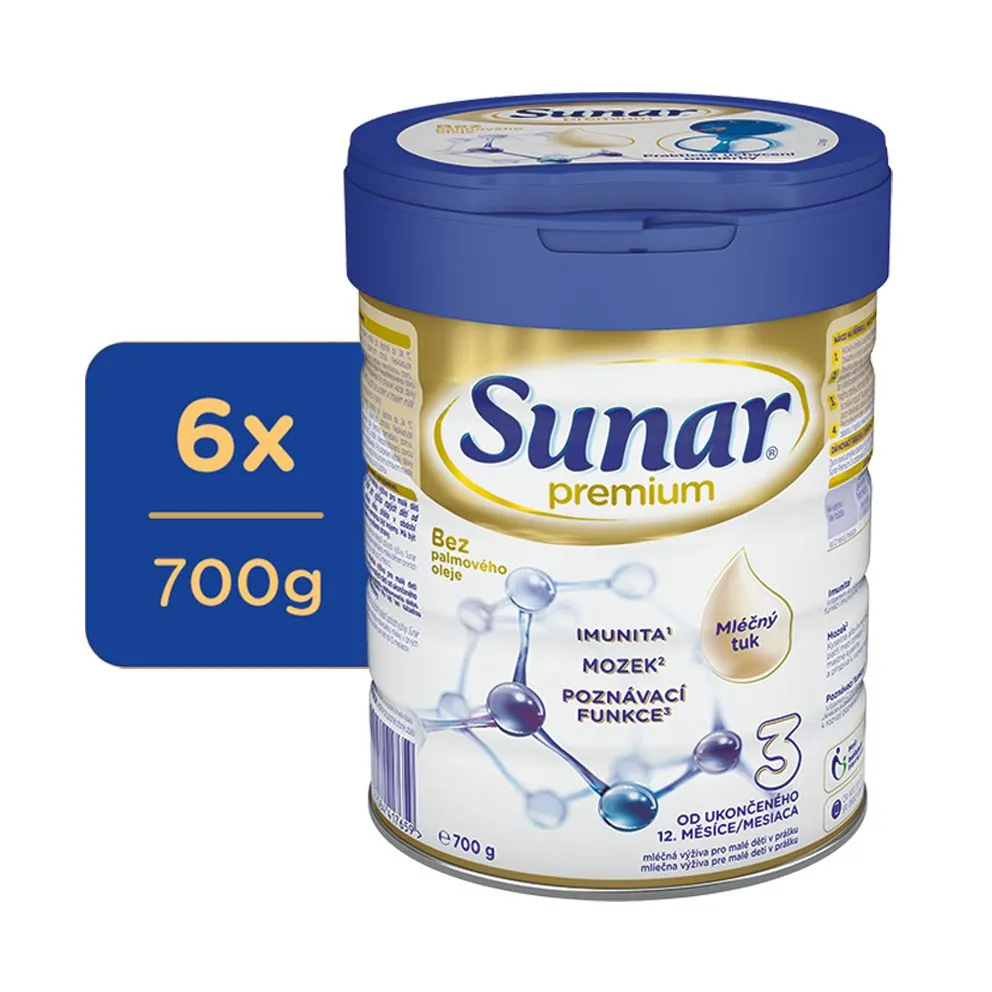 Sunar Premium 3 6x700 g
