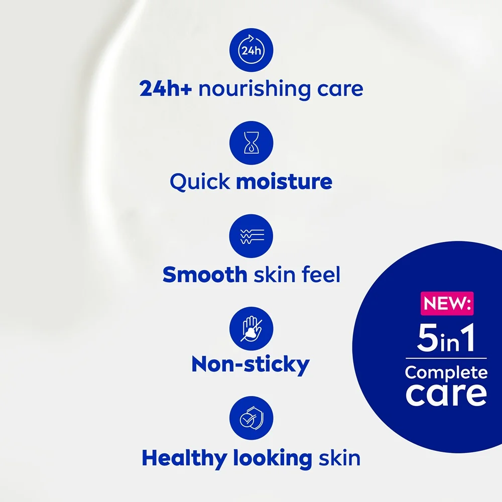 Nivea In-Shower výživné tělové mléko do sprchy 400 ml