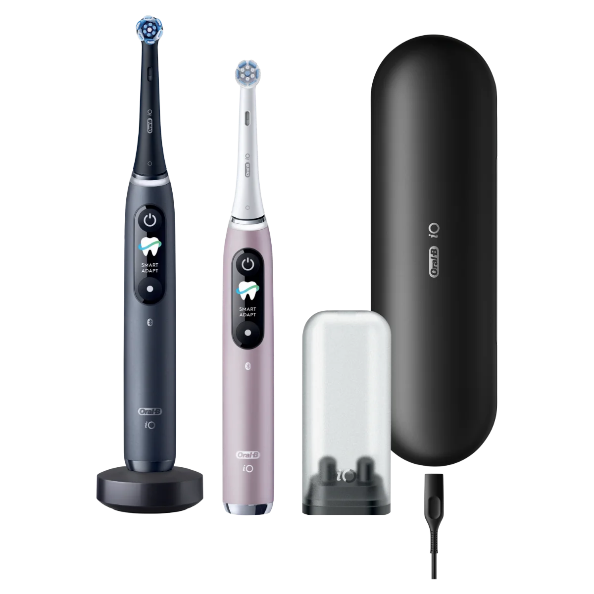 Oral-B iO 9 Black/Rose obsah balení Oral-B iO 9 Black/Rose obsah balení