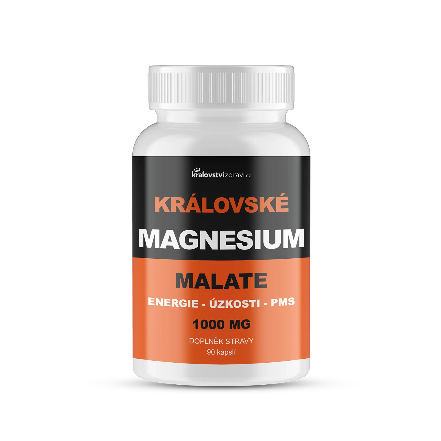 Království zdraví Královské Magnesium Malate 835 mg, 90 kapslí 