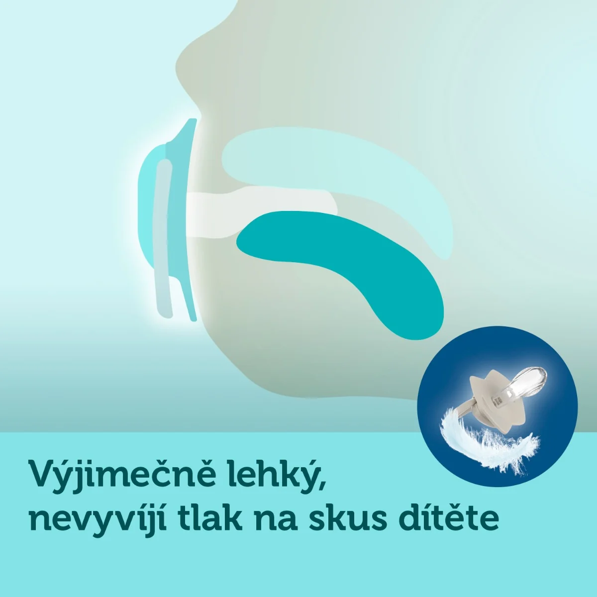 Canpol babies Set symetrických silikonových dudlíků 18m+ SLEEPY KOALA 2 ks modrý