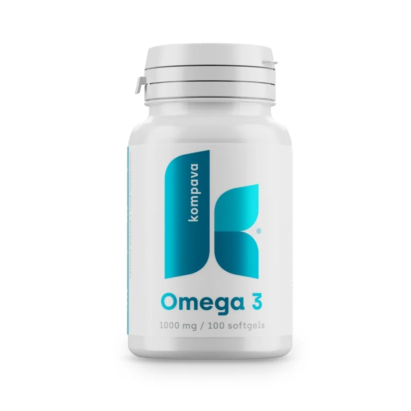 KOMPAVA Omega-3 mastné kyseliny 1000 mg 100 kapslí