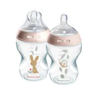 Tommee Tippee Natural Start Samosterilizační kojenecká lahev s Anti-Colic savičkou Pomalý průtok 0m+ 260 ml