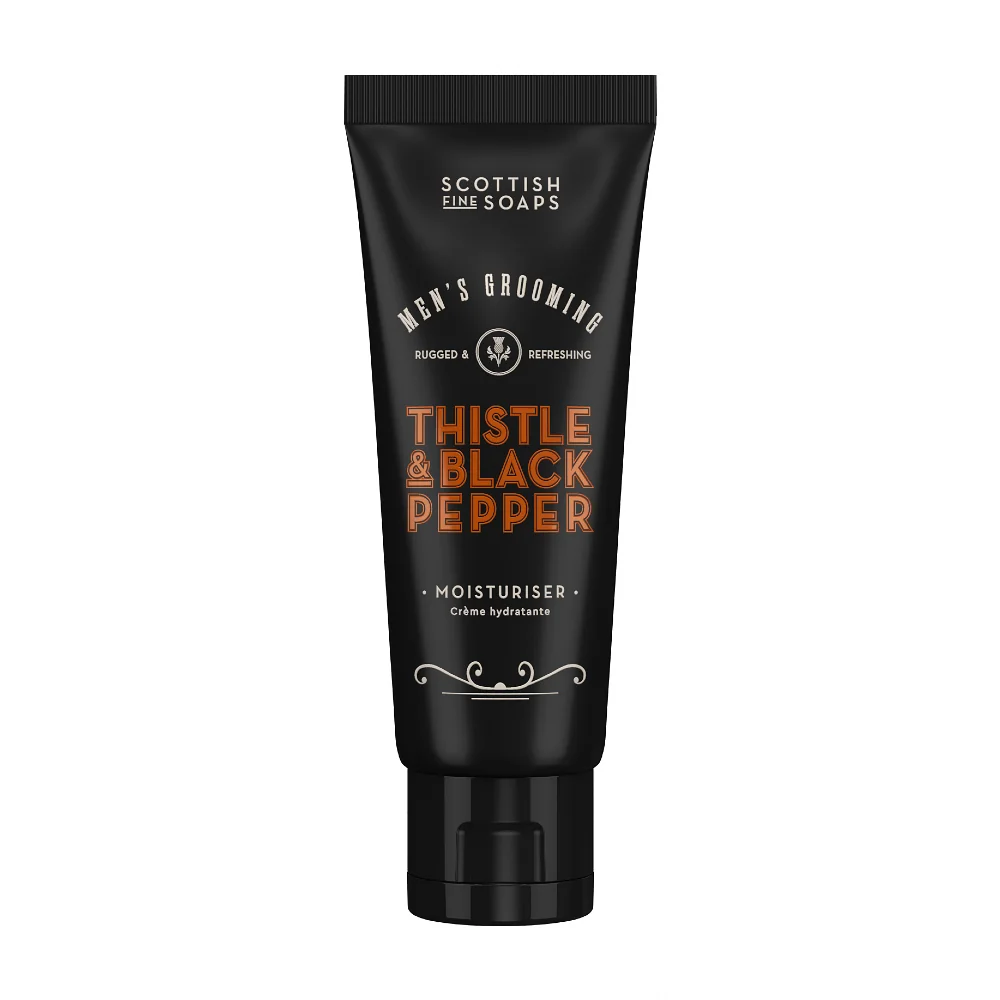 Scottish Fine Soaps Thistle & Black Pepper Pleťový hydratační krém 75 ml