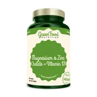 GreenFood Nutrition Magnesium & Zinc Chelate + Vitamin D3