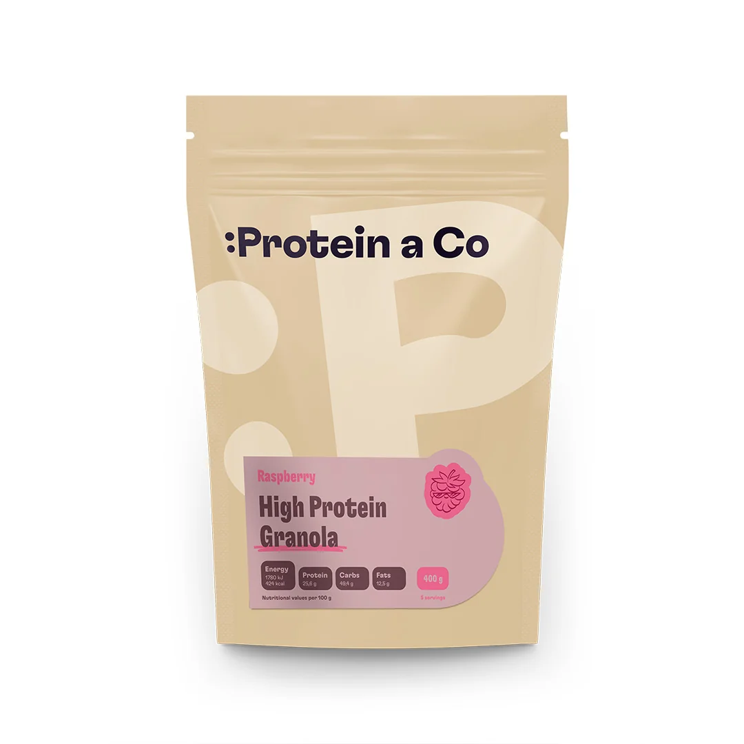 Protein a Co Granola high protein malina 400 g