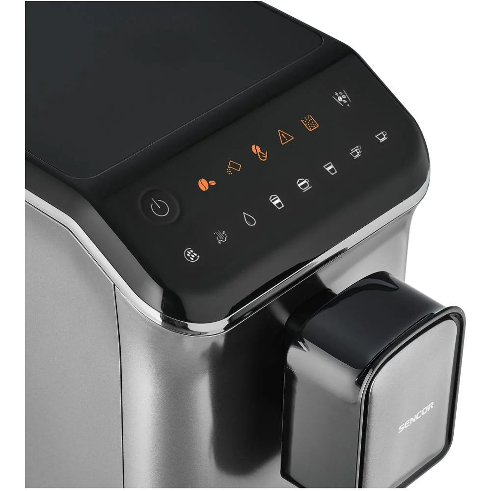 SENCOR SES 8000BK Espresso automatický kávovar černý/stříbrný