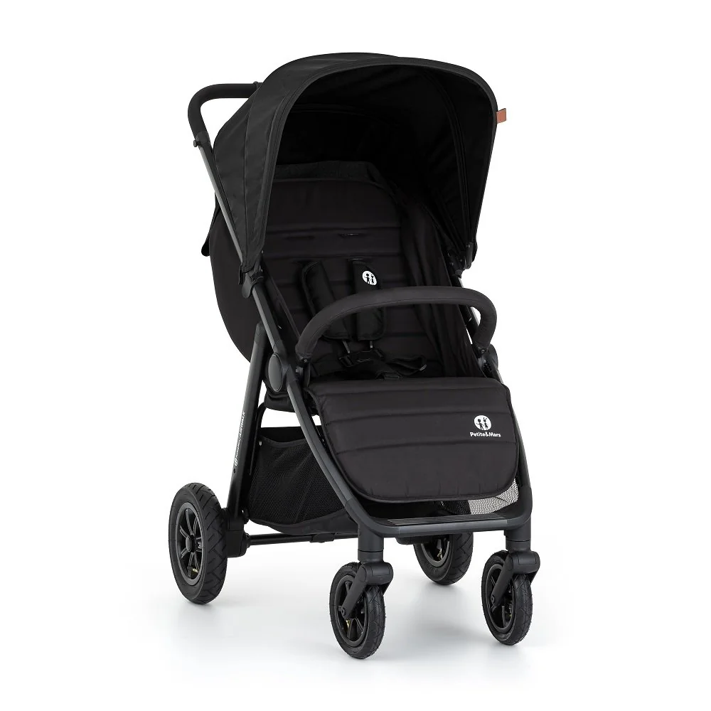 Petite&Mars Kočárek sportovní Airwalk2 Perfect Black