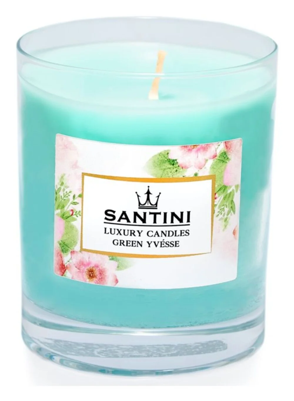 Santini Luxusní svíčka - Green Yvésse