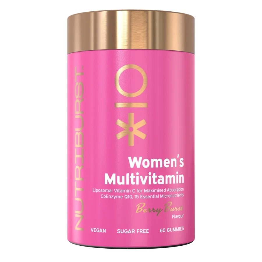 Nutriburst Premium Women’s Multivitamin gummies s vitamíny 60 ks lesní ovoce