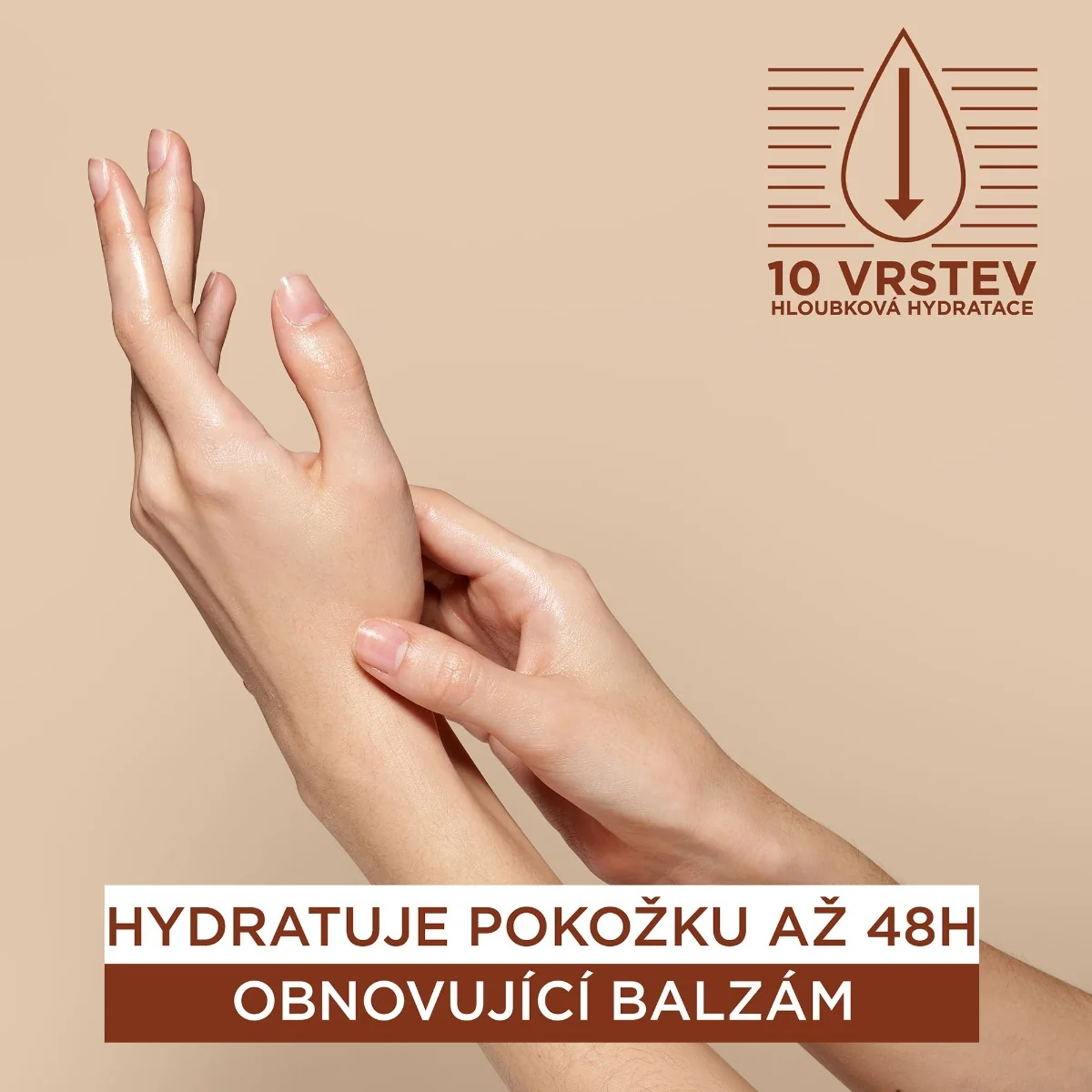 Garnier Hand SuperFood regenerační krém na ruce s kakaem 75 ml