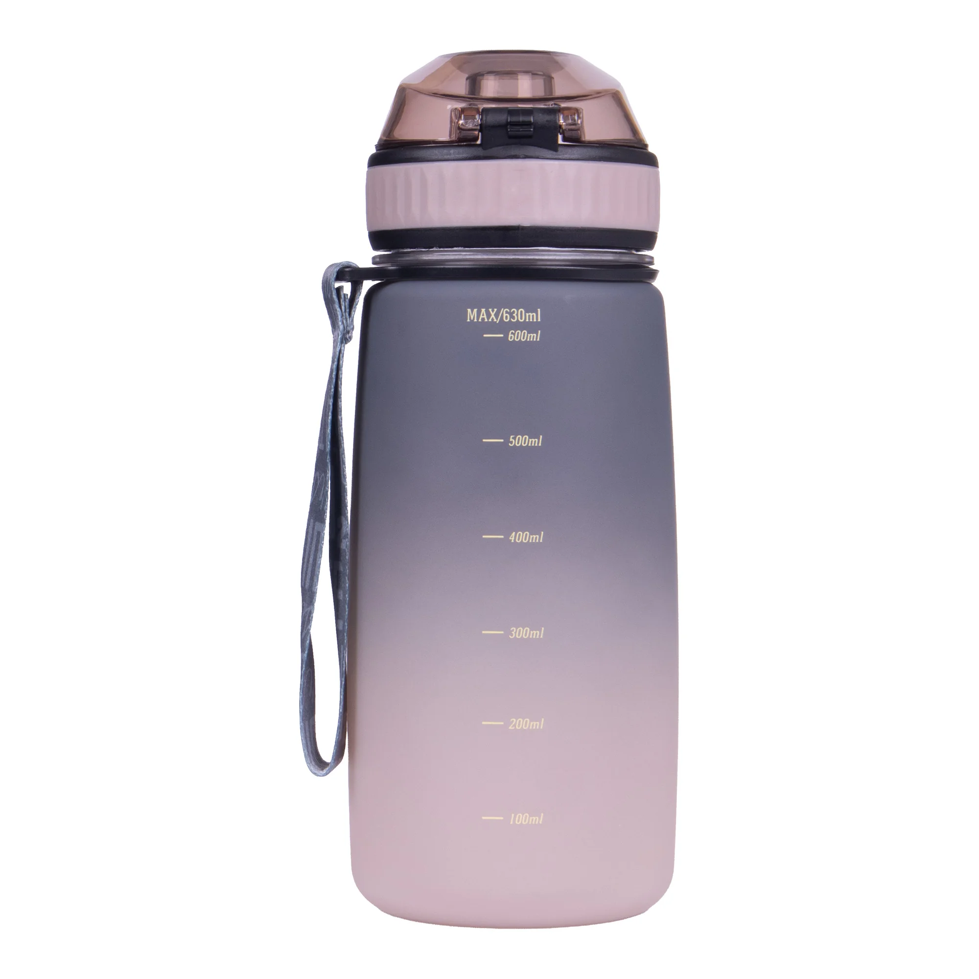 RUNTO Láhev AQUA-GO 630ml Brown