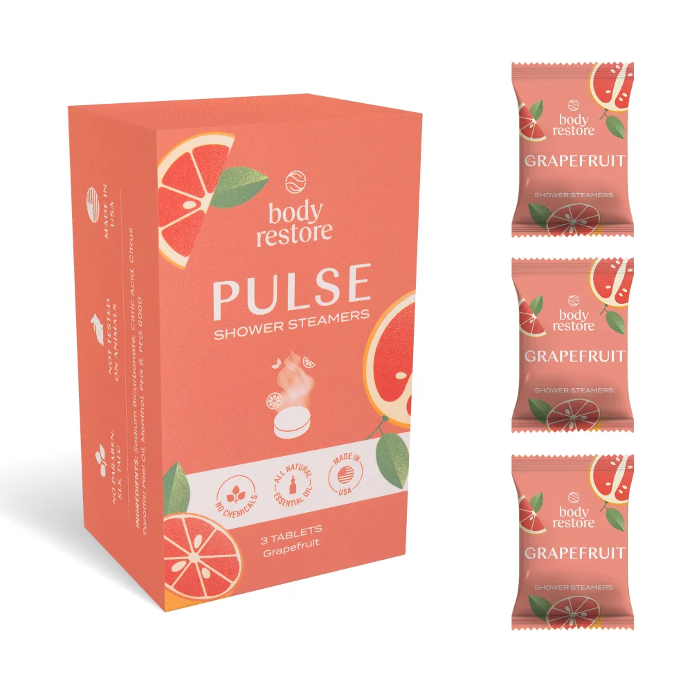 Body Restore Aromatické tablety do sprchy grapefruit 3 ks