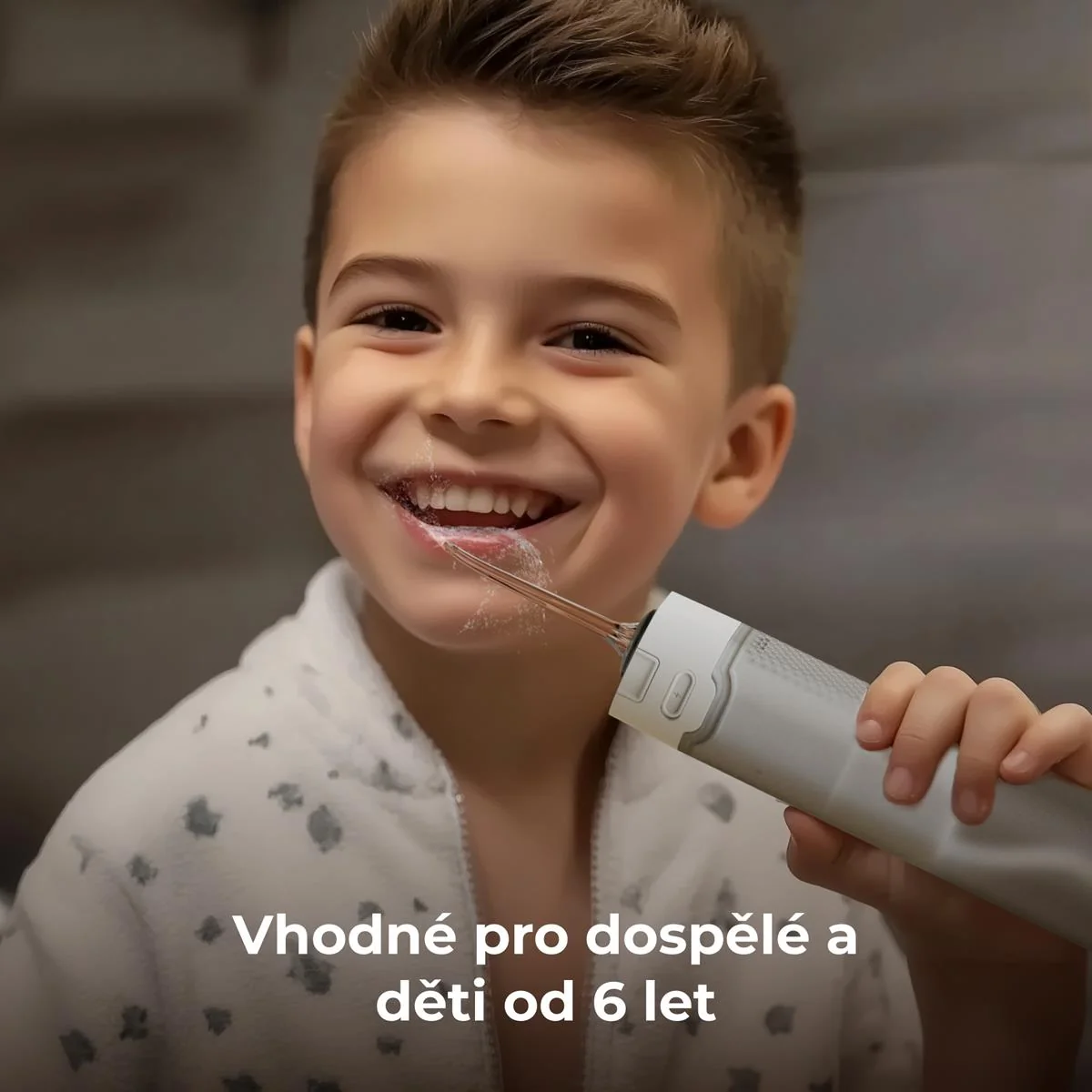 AENO Ústní sprcha DI3 - UV dezinfekce, dětský režim 