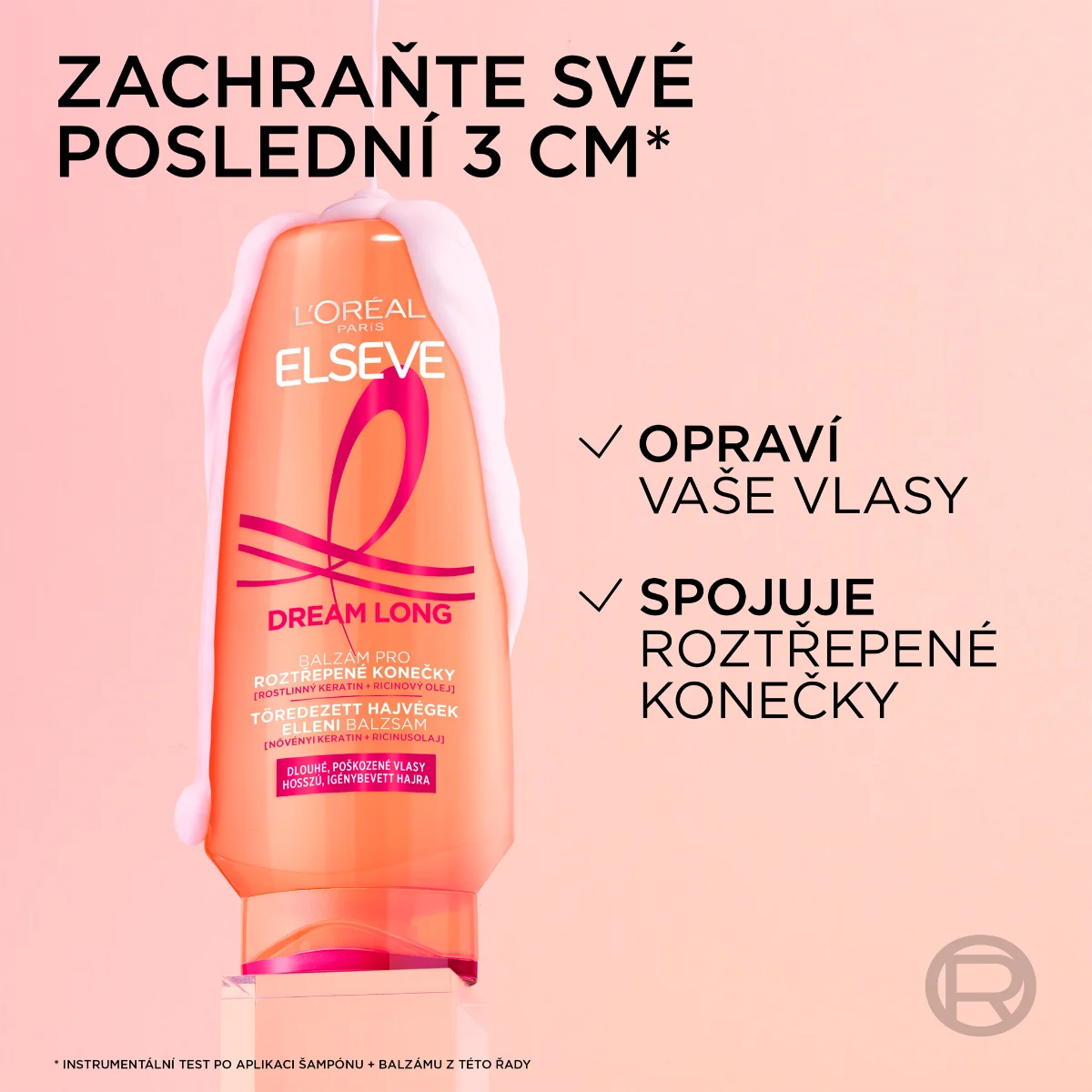 Loréal Paris Elseve Dream Long balzám pro snadné rozčesávání 200 ml