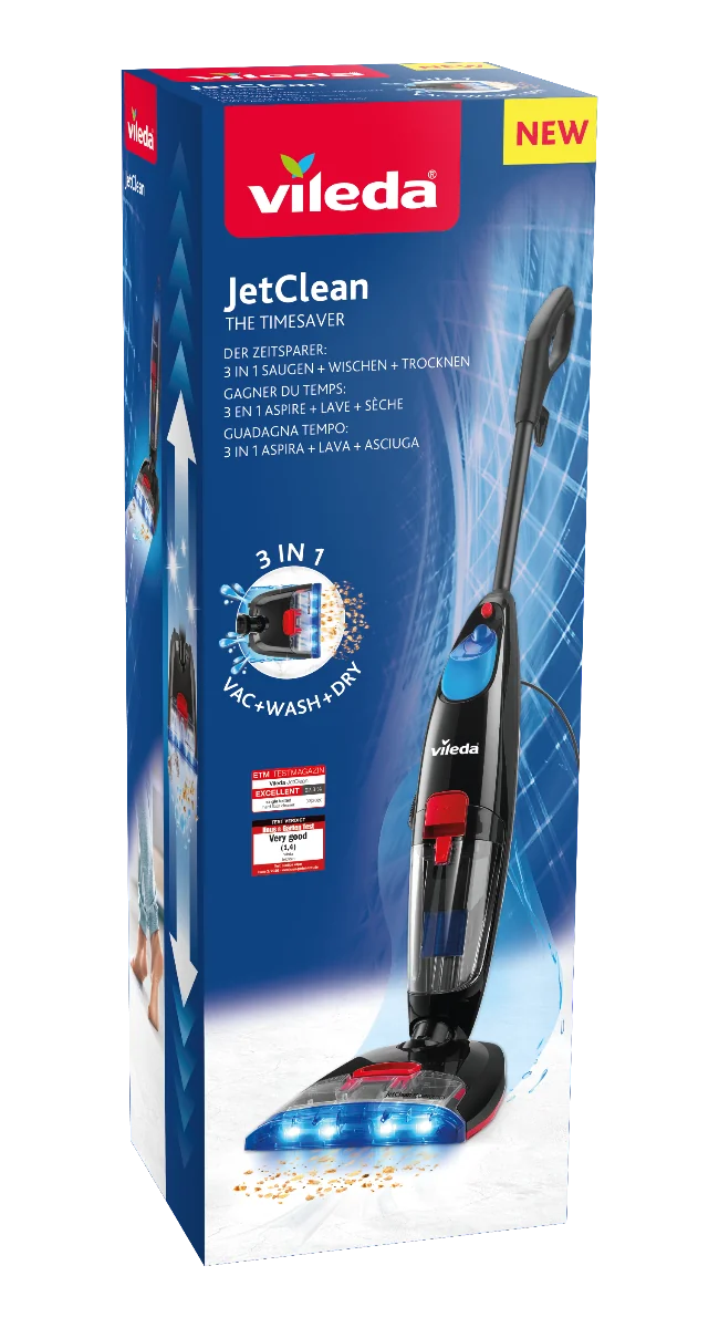Vileda JetClean elektrický mop a vysavač