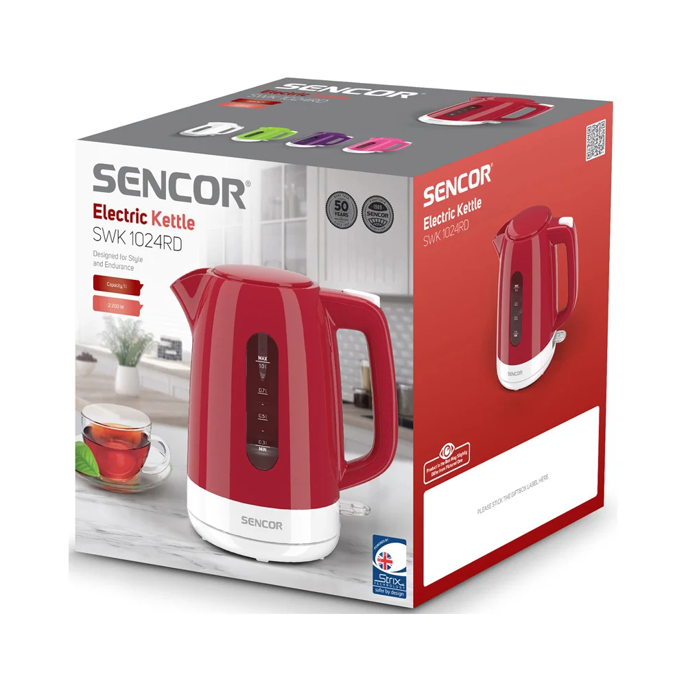 SENCOR SWK 1024RD varná konvice