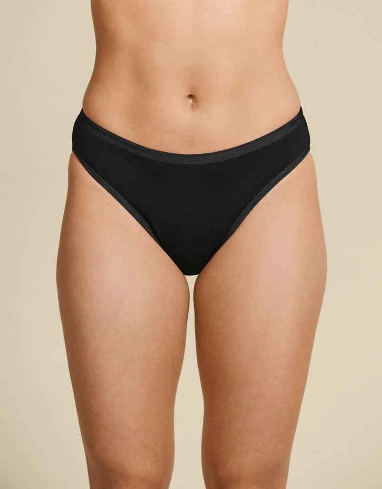 AllMatters Menstruační kalhotky - bikiny vel. XXL 1 ks černé
