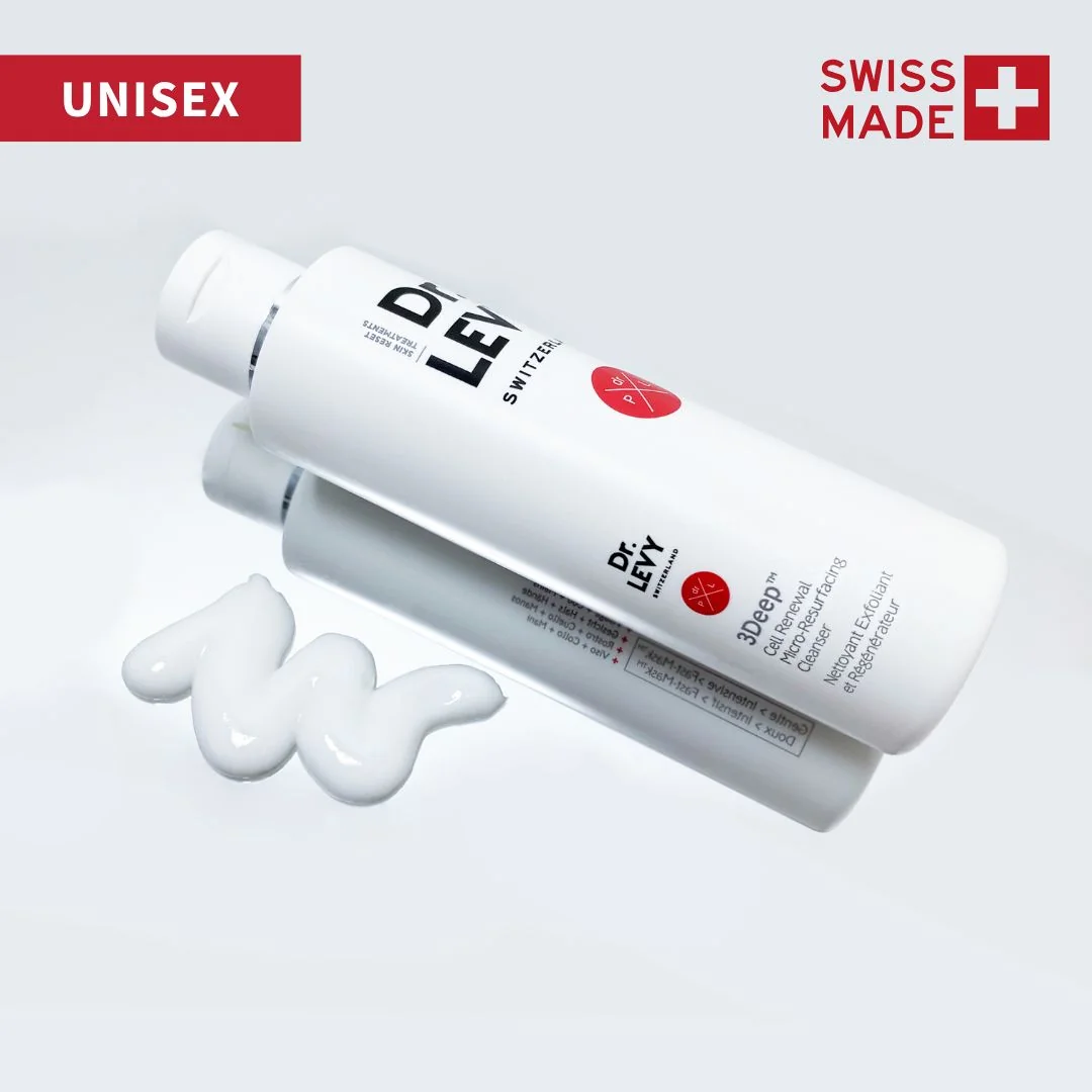 Dr. LEVY Čisticí gel, exfoliace a maska 3v1 150 ml