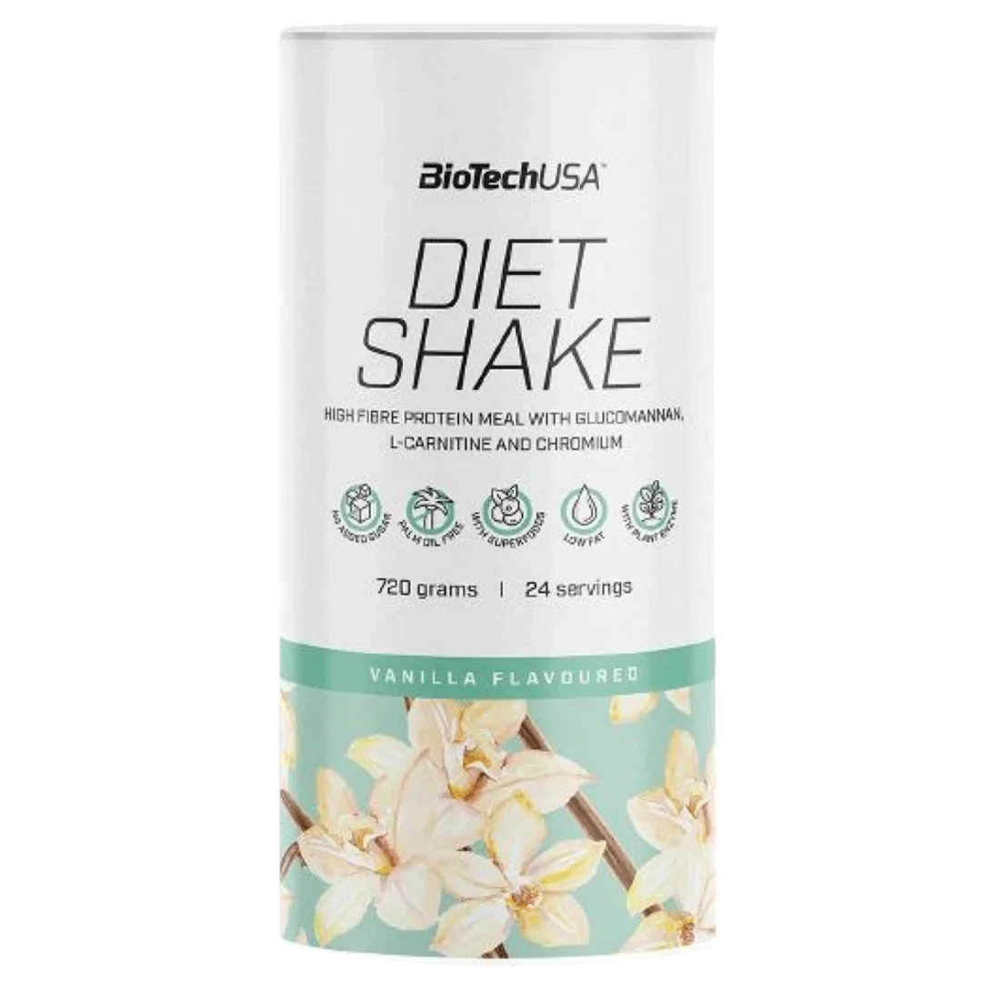 BioTech USA Diet Shake 720g - vanilka