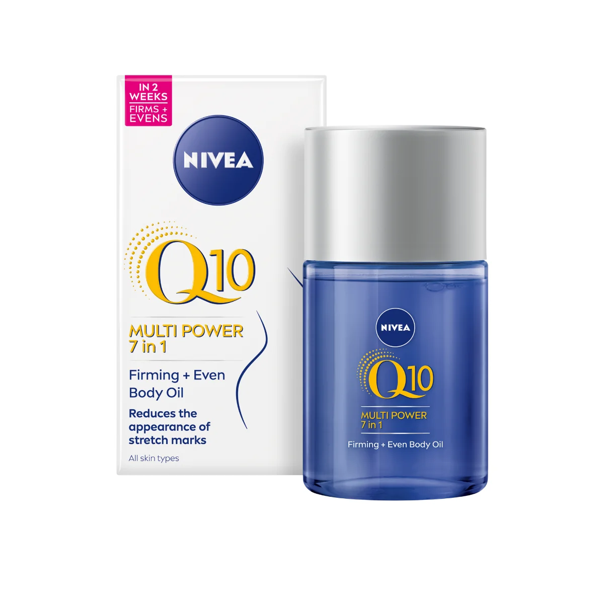 Nivea Q10 Multi Power 7in1 zpevňující tělový olej 100 ml