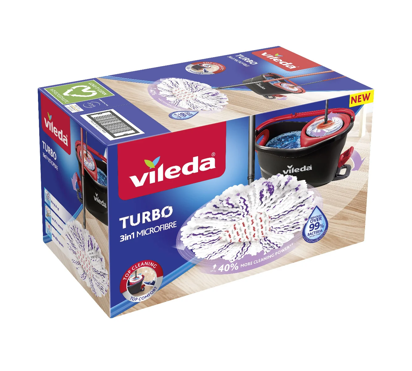 Vileda TURBO 3v1 set