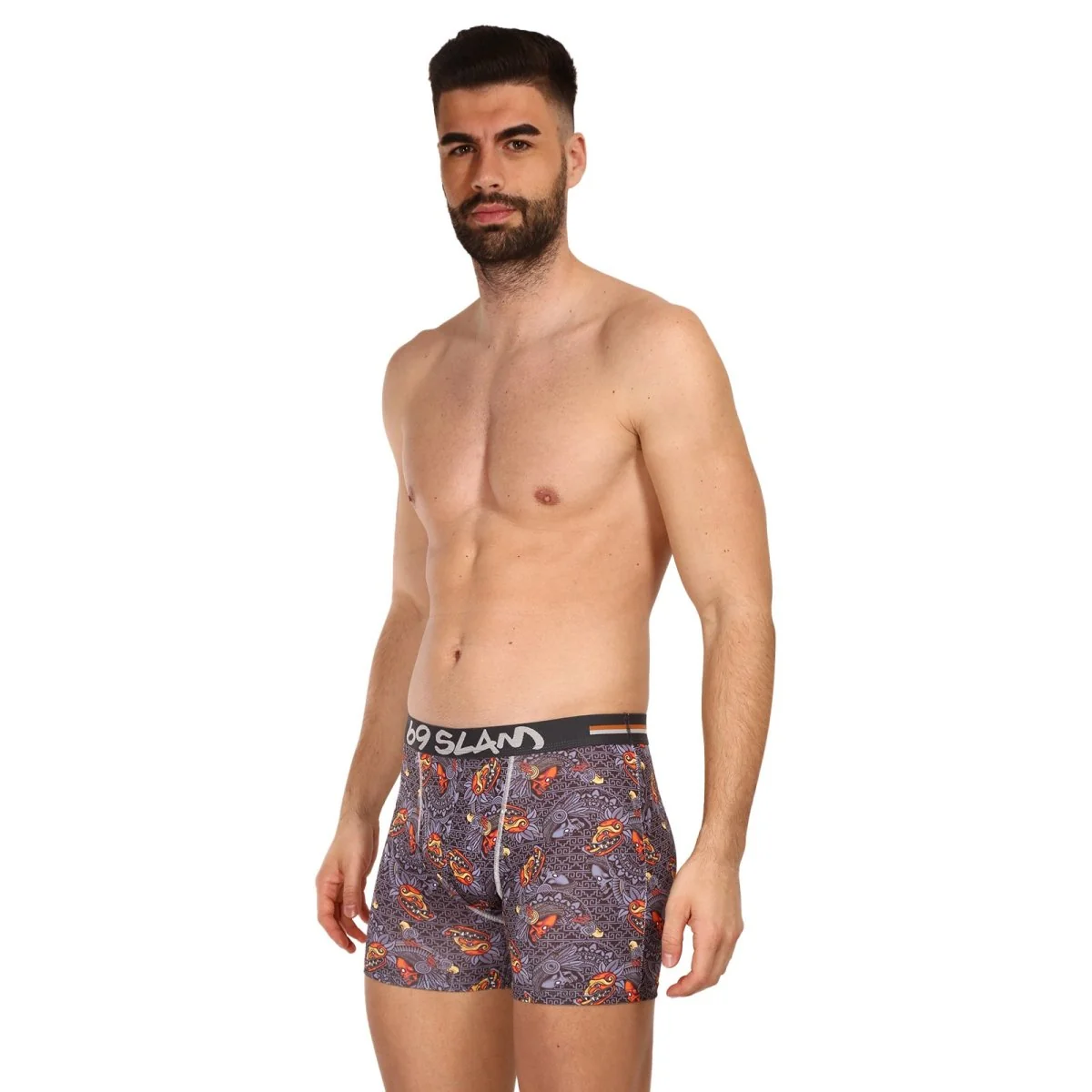 69SLAM Pánské boxerky fit mayan dylan (MBYMYN-PO) M