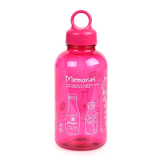 Lock&Lock Bisfree Loop Láhev na vodu 530 ml 1 ks růžová