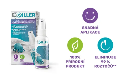 ExAller® – inovace v prevenci a léčbě alergie na roztoče