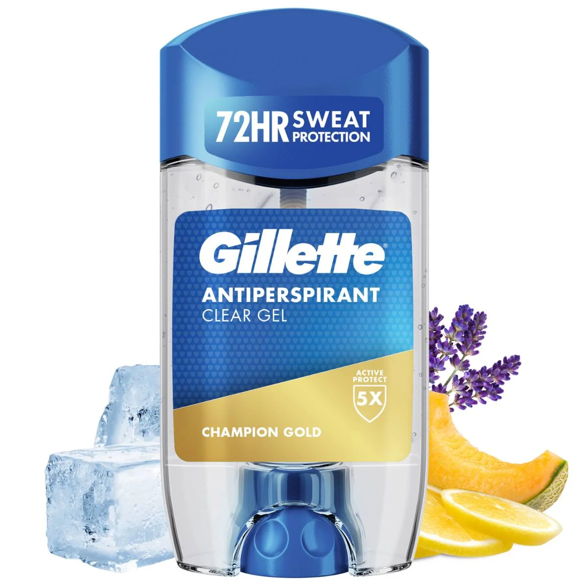 Gillette Champion Gold Pánský gelový antiperspirant 70 ml