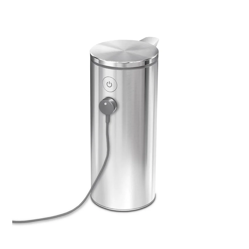 Simplehuman Bezdotykový dávkovač mýdla dobíjecí 266 ml kartáčovaná nerez ocel