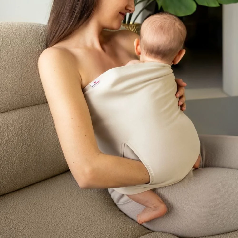 Wondermom Bonding Band Skin to Skin 1 ks Beige