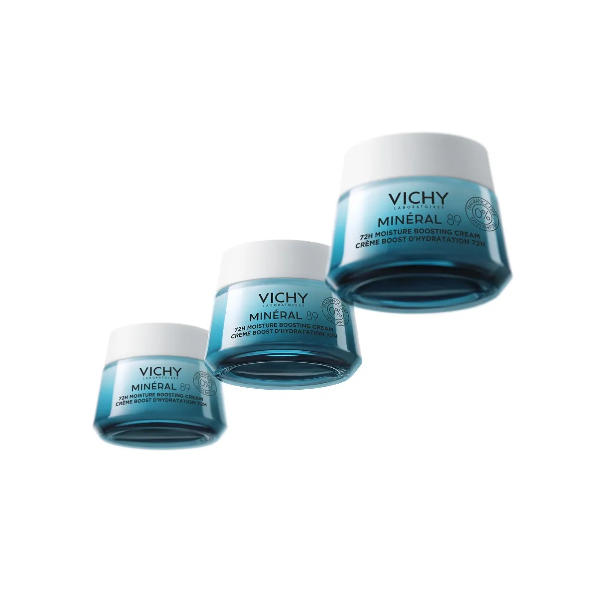 Vichy Minéral 89 72H Hydratační krém bez parfemace 50 ml