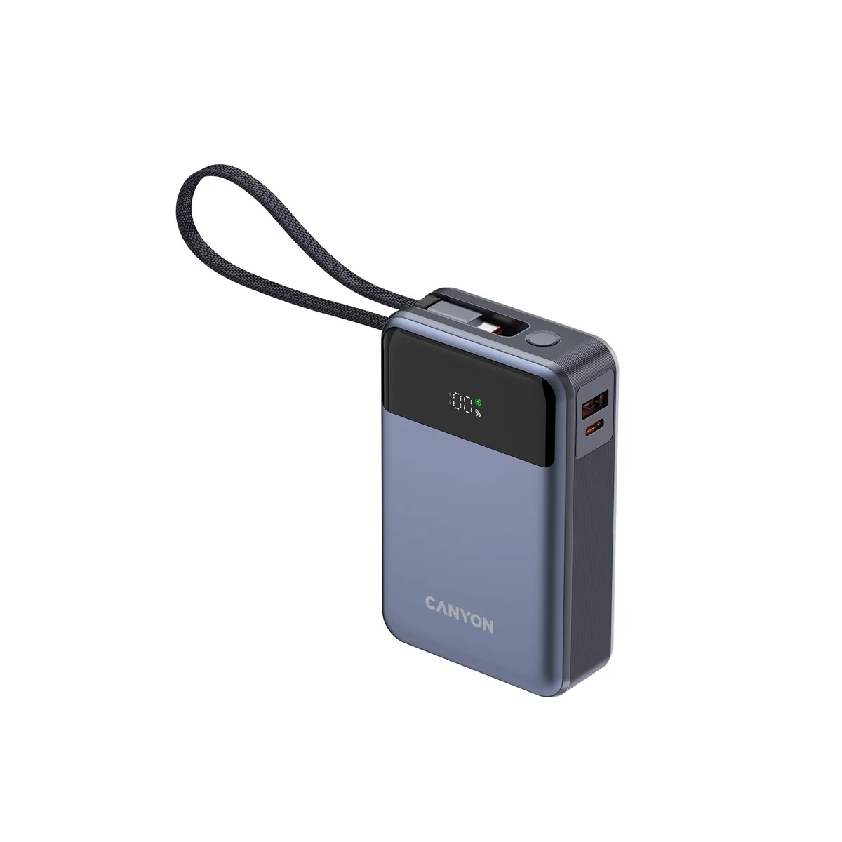 Canyon Power Bank PB-600, 20000mAh PD65W, dark grey 