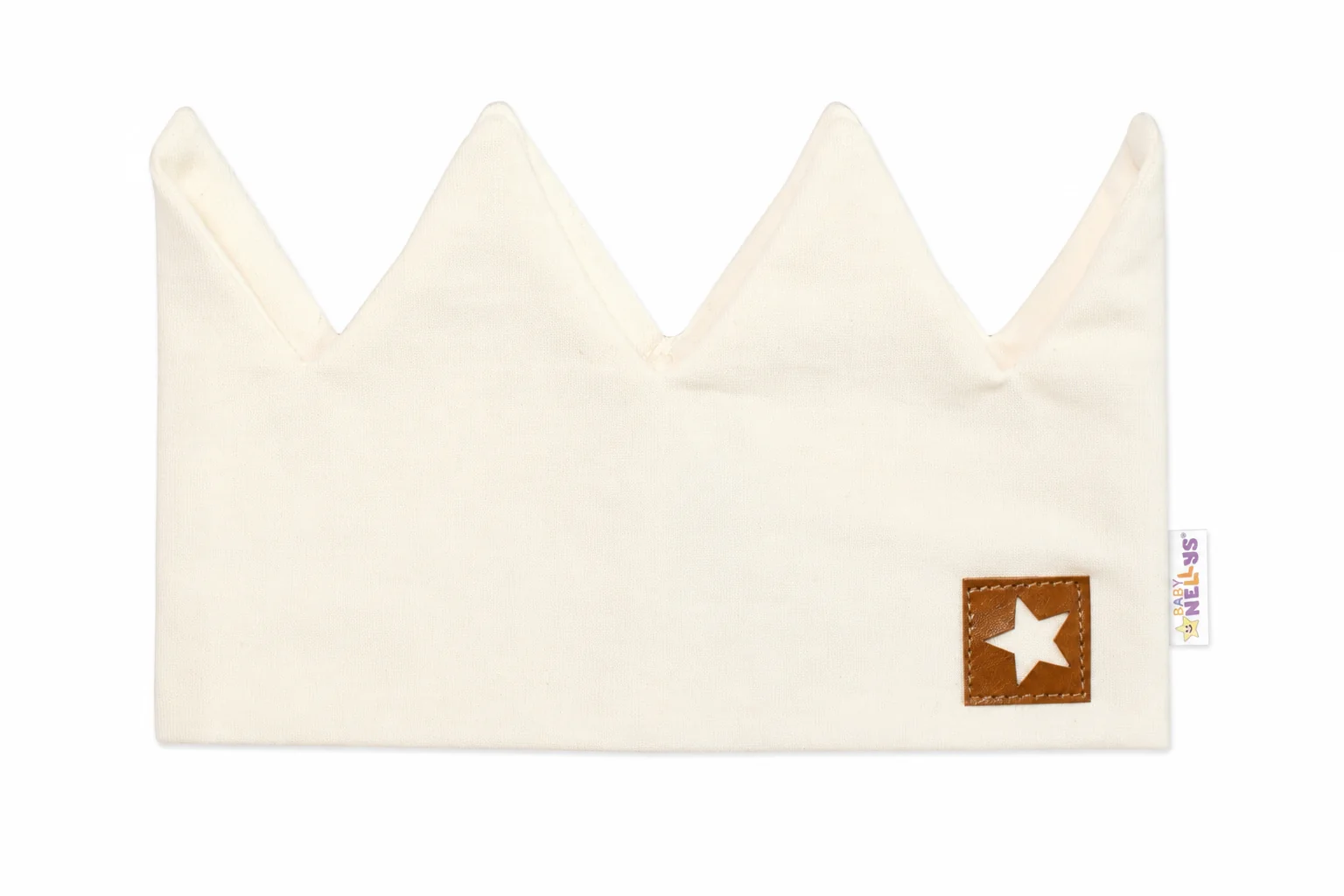 Baby Nellys Dvouvrstvá čelenka, Hand Made, Korunka STAR -  80/98