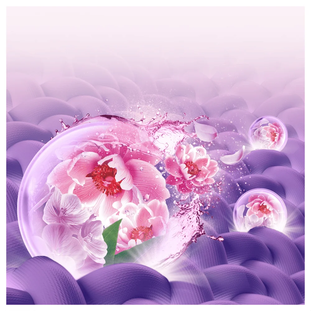 Lenor Color Amethyst kapsle na praní 50 ks