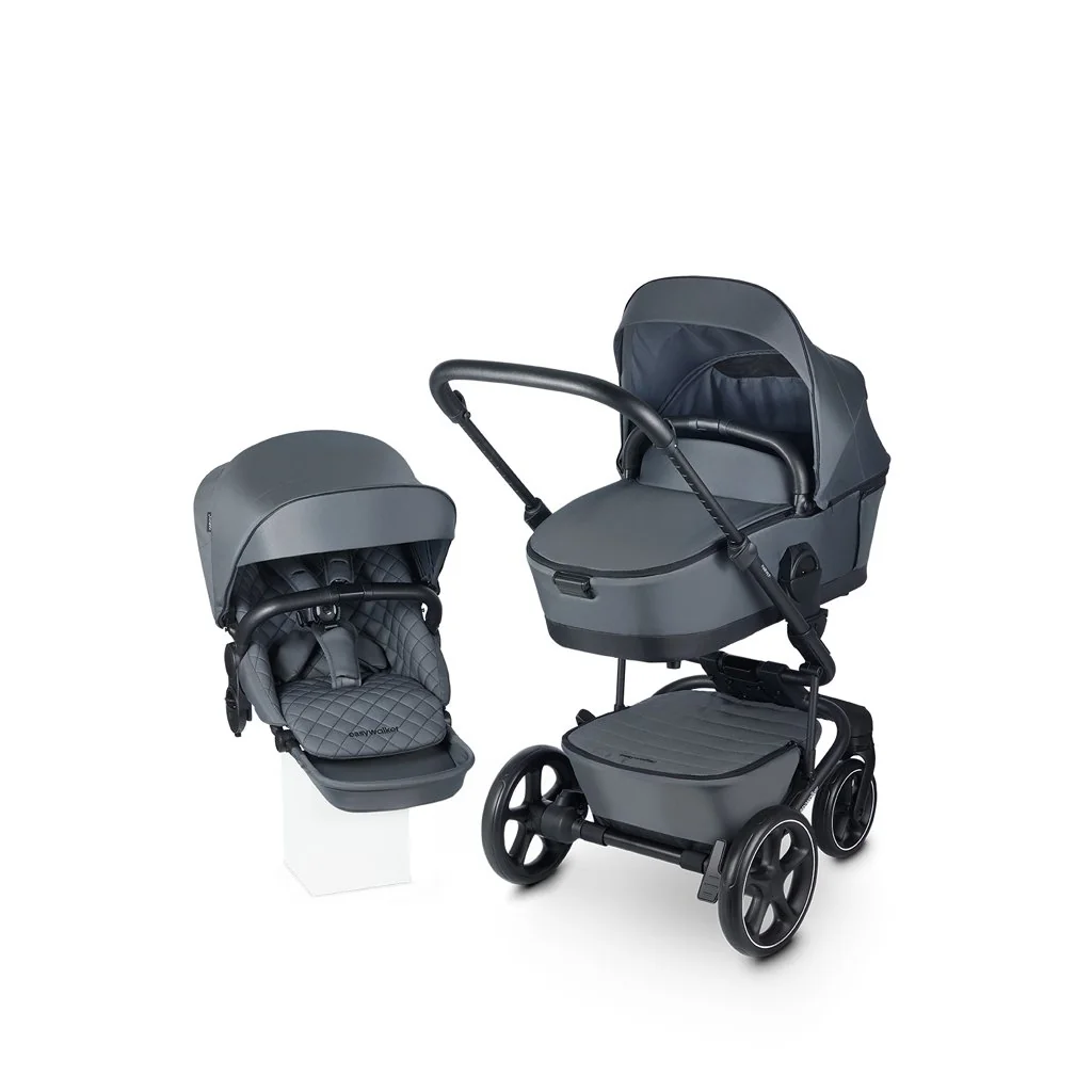 Easywalker Kočárek kombinovaný Harvey⁵ Premium Mineral Grey XXL RWS