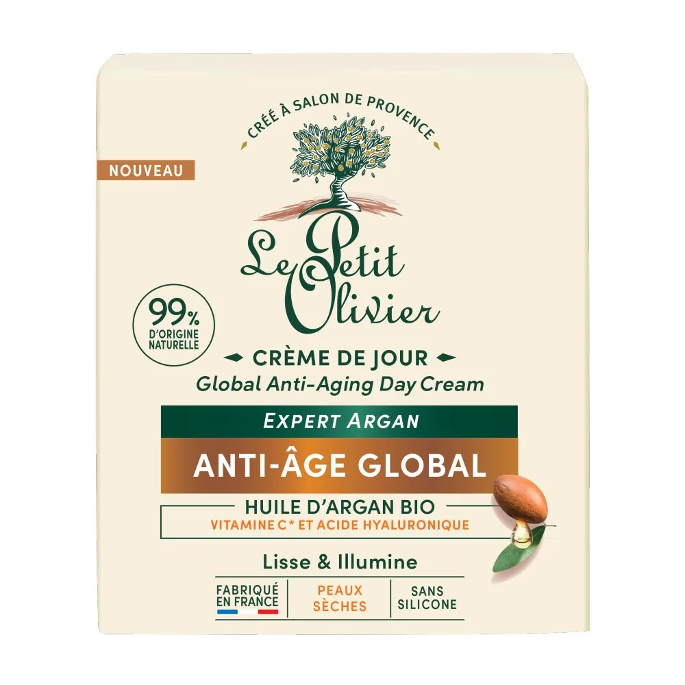 Le Petit Olivier Anti-age denní krém s arganovým olejem 50 ml