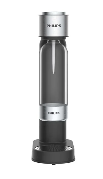 Philips Viva ADD4902BK/10 výrobník sody s CO₂ bombičkou černý