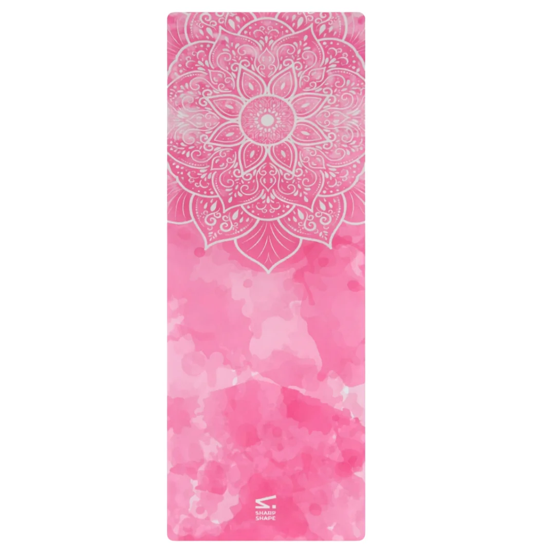SharpShape Podložka na jógu ECO mat Pink