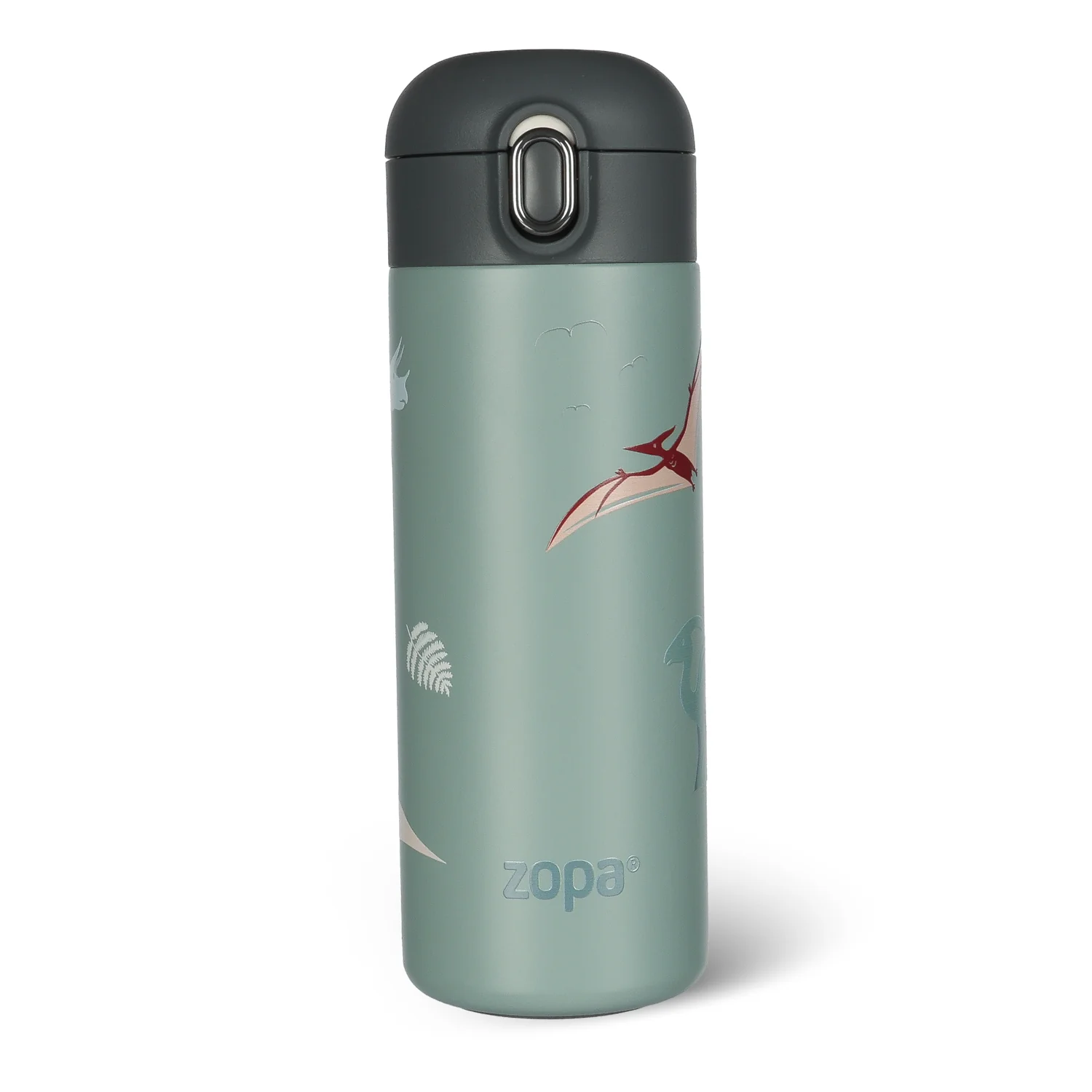 Zopa Termoska na tekutiny s brčkem 400 ml, Dino 1